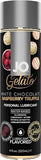 JO gelato white chocolate raspberry truffle water based personal lubricant