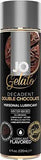 JO gelato decadent double chocolate water based personal lubricant