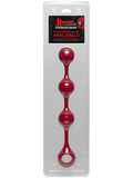 Kink weighted silicone anal balls