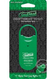 Good head deep throat to go oral anesthetic spray