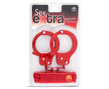 Sex extra metal cuffs & love rope kit set