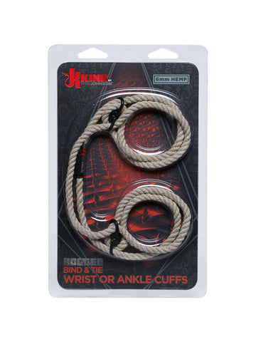 Kink hogtied bind & tie wrist or ankle cuffs