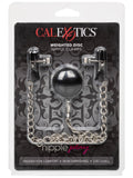 Nipple play weighted disc nipple clamps