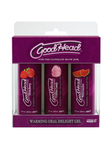 Good head warming head oral gel 3 pack
