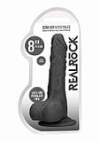 RealRock DIldo with Balls - 8''/ 20 cm
