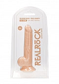 RealRock Silicone Dildo with Balls - 9,5''