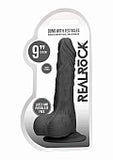 RealRock Dildo with Balls - 9''/ 23 cm