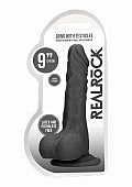 RealRock Dildo with Balls - 9''/ 23 cm