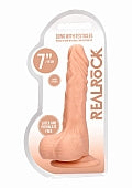 RealRock Dildo with Balls - 7''/ 17 cm