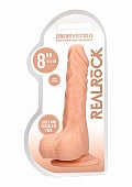 RealRock DIldo with Balls - 8''/ 20 cm