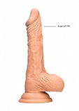 RealRock Dildo with Balls - 7''/ 17 cm