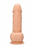 RealRock Silicone Dildo with Balls - 8,5''