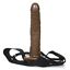 10" Chocolate Dream Hollow Strap-On
